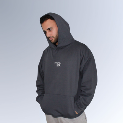 Sudadera Oversize Gris “THE WORKOUT TRIBE”
