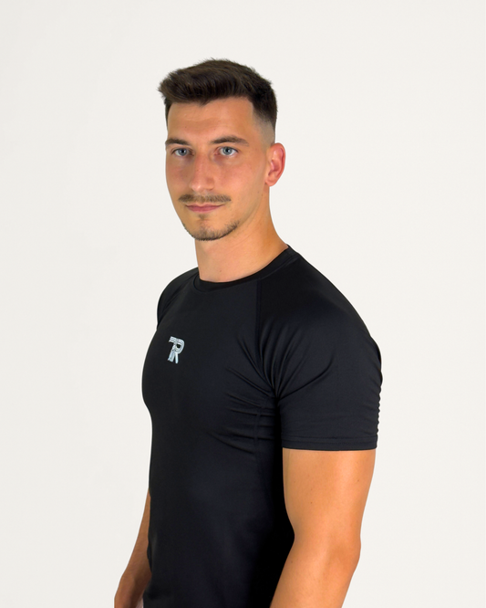 Camiseta de Compresión Deportiva TRIBERFIT – Entrenamiento, Gimnasio y Fútbol (95% Poliéster)